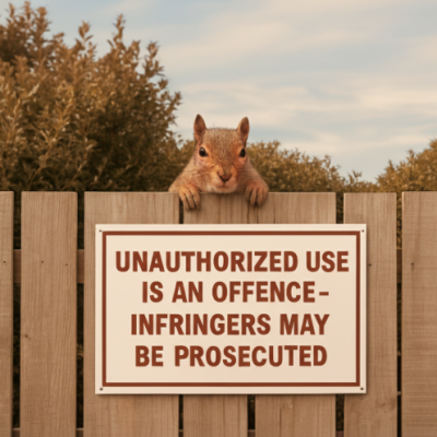 Unauthorized use image